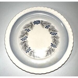 Monticello Made By Steubenville 131023-131032 Bread Plate‎ - Blue/Gray